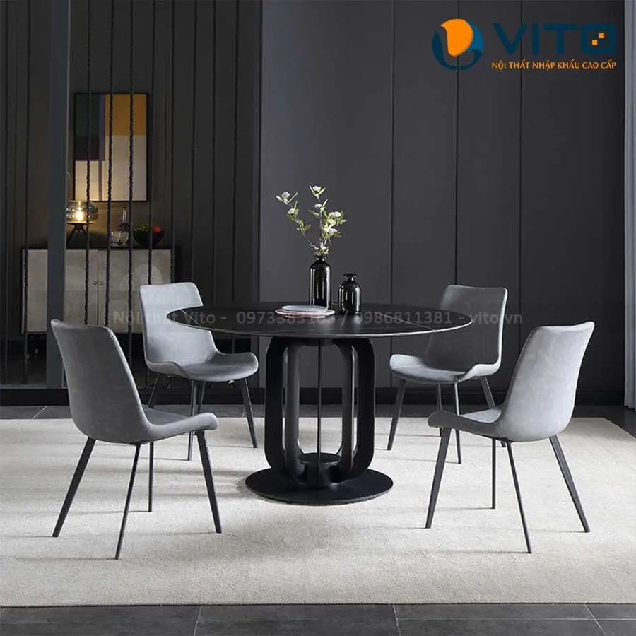 BỘ BÀN GHẾ ĂN NHẬP KHẨU VITO BGAV-BGA02 2 Bộ bàn ghế ăn nhập khẩu Vito BGAV-BGA02 - Ảnh 2
