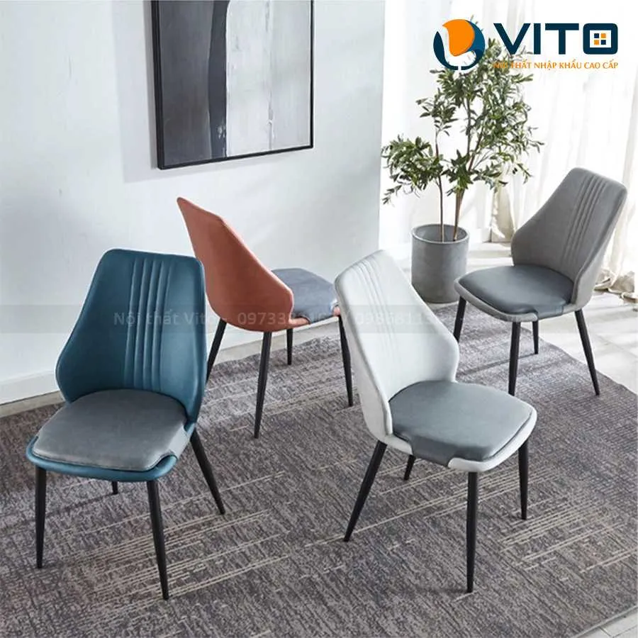 BỘ BÀN GHẾ ĂN NHẬP KHẨU VITO BGAV-BGA13 4 Bộ bàn ghế ăn nhập khẩu Vito BGAV-BGA13 - Ảnh 4