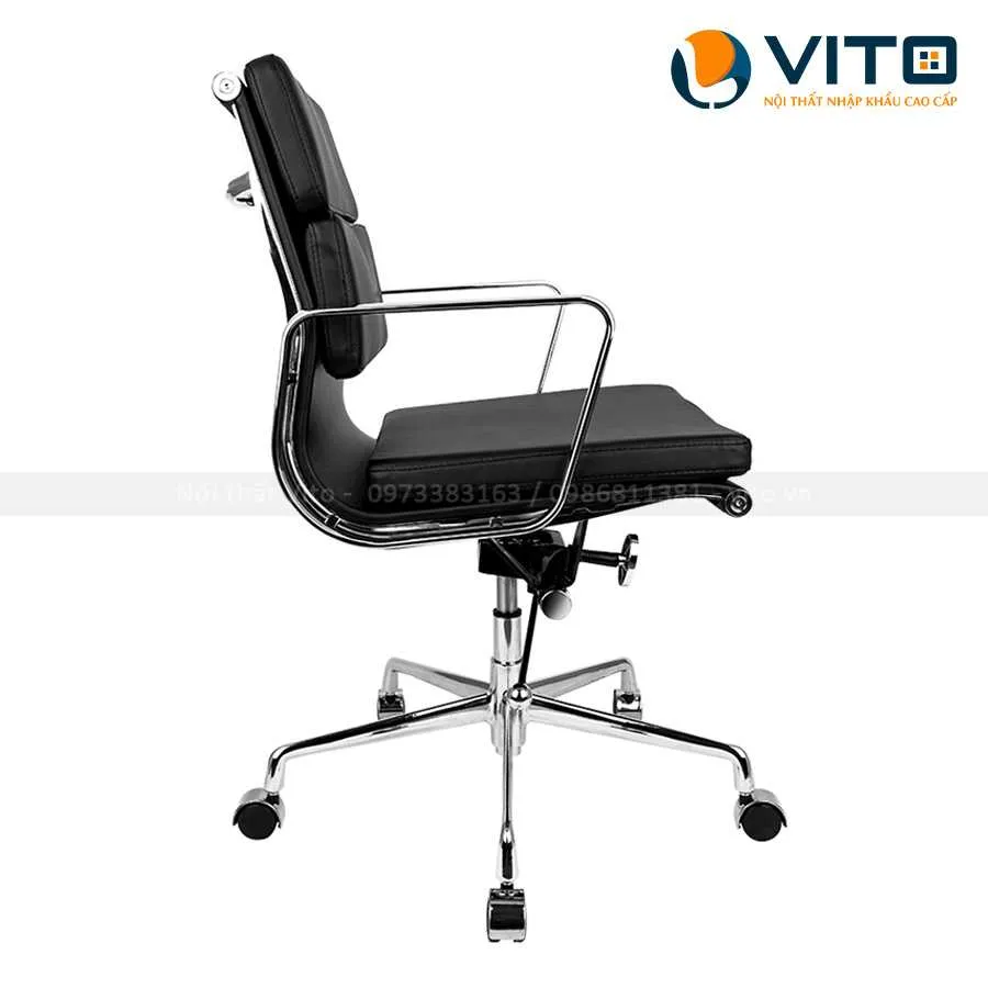 GHẾ GIÁM ĐỐC DA VITO ALIS GGDV-302B 2 Ghế giám đốc da Vito Alis GGDV-302B - Ảnh 2