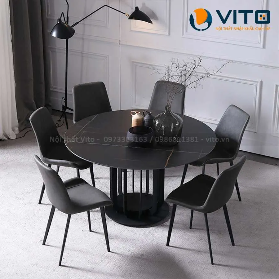 BỘ BÀN GHẾ ĂN NHẬP KHẨU VITO BGAV-BGA02 4 Bộ bàn ghế ăn nhập khẩu Vito BGAV-BGA02 - Ảnh 4