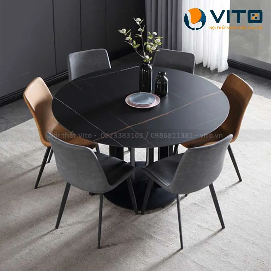 BỘ BÀN GHẾ ĂN NHẬP KHẨU VITO BGAV-BGA02 5 Bộ bàn ghế ăn nhập khẩu Vito BGAV-BGA02 - Ảnh 5