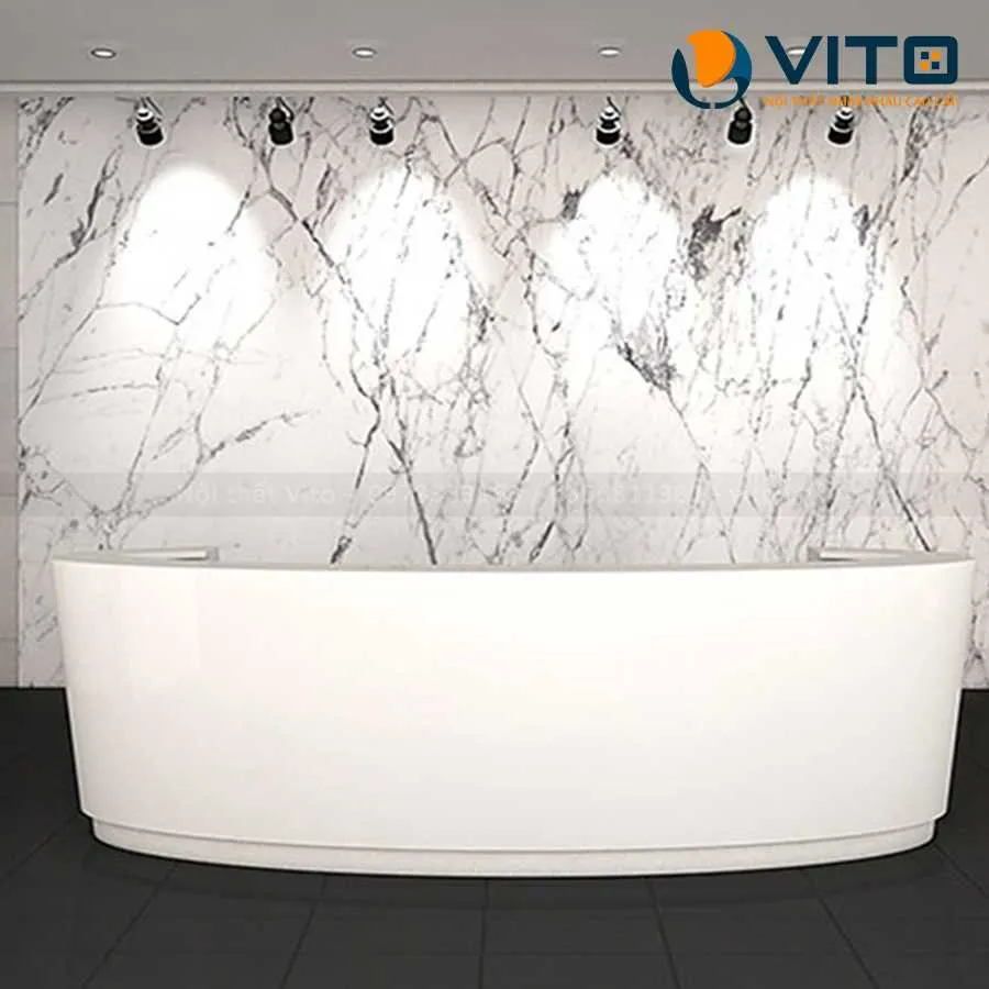Bàn quầy lễ tân Vito QLTV-QLT18