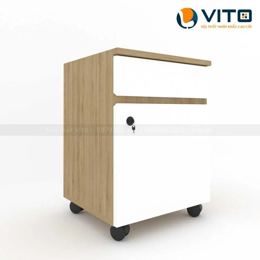 HỘC TỦ DI ĐỘNG VITO HTV-HT08 3 Hộc tủ di động Vito HTV-HT08 - Ảnh 3