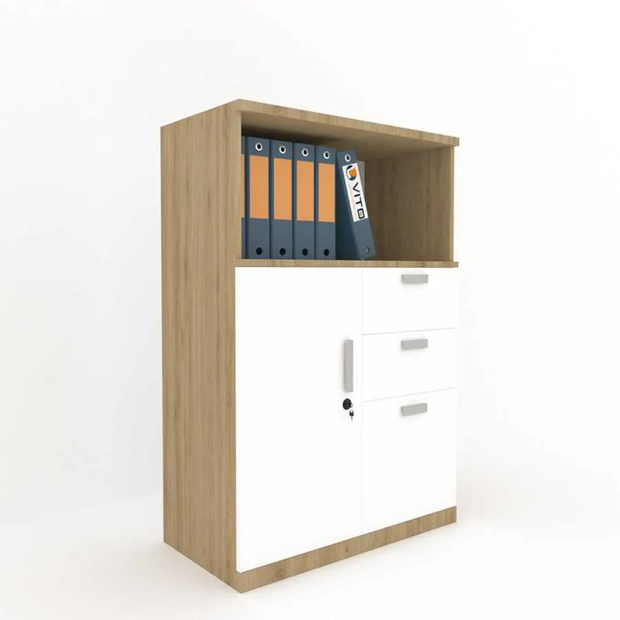 TỦ TÀI LIỆU LỬNG VITO TTLV-TL02 6 Tủ tài liệu lửng Vito TTLV-TL02 - Ảnh 6