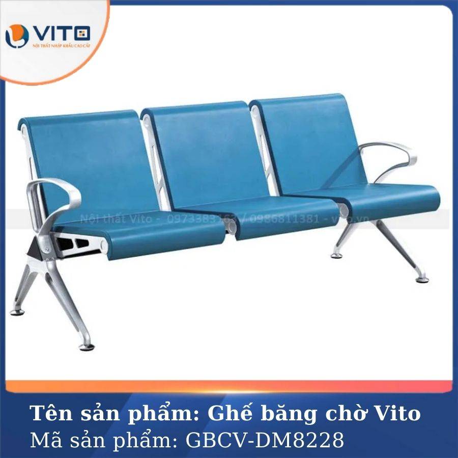 GHẾ BĂNG CHỜ VITO GBCV-DM8228 2 Ghế băng chờ Vito GBCV-DM8228 - Ảnh 2