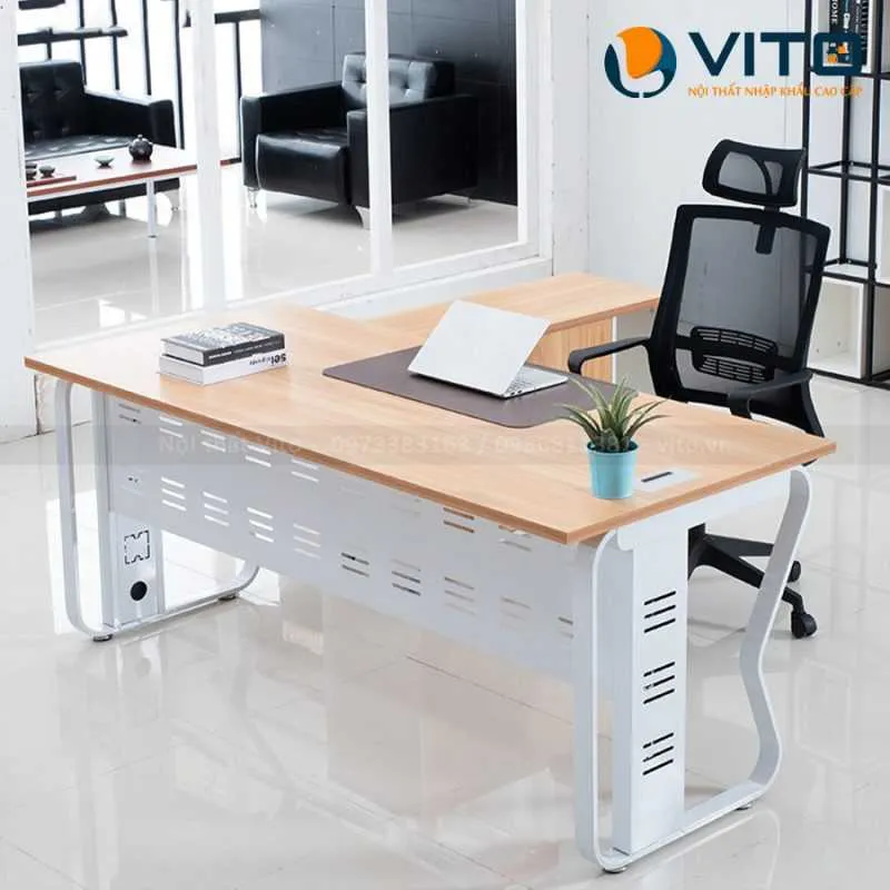 Bàn làm việc 1m4 Vito BLVV-AT12-T1