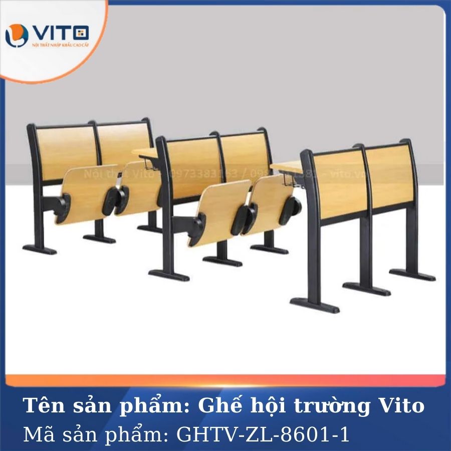 GHẾ HỘI TRƯỜNG VITO GHTV-ZL-8601-2 5 Ghế hội trường Vito GHTV-ZL-8601-2 - Ảnh 5