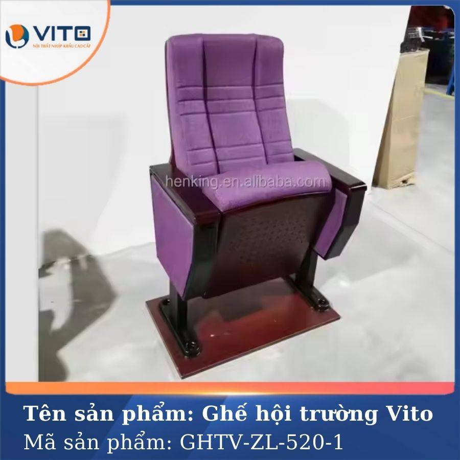 GHẾ HỘI TRƯỜNG VITO GHTV-ZL-520-1 3 Ghế hội trường Vito GHTV-ZL-520-1 - Ảnh 3
