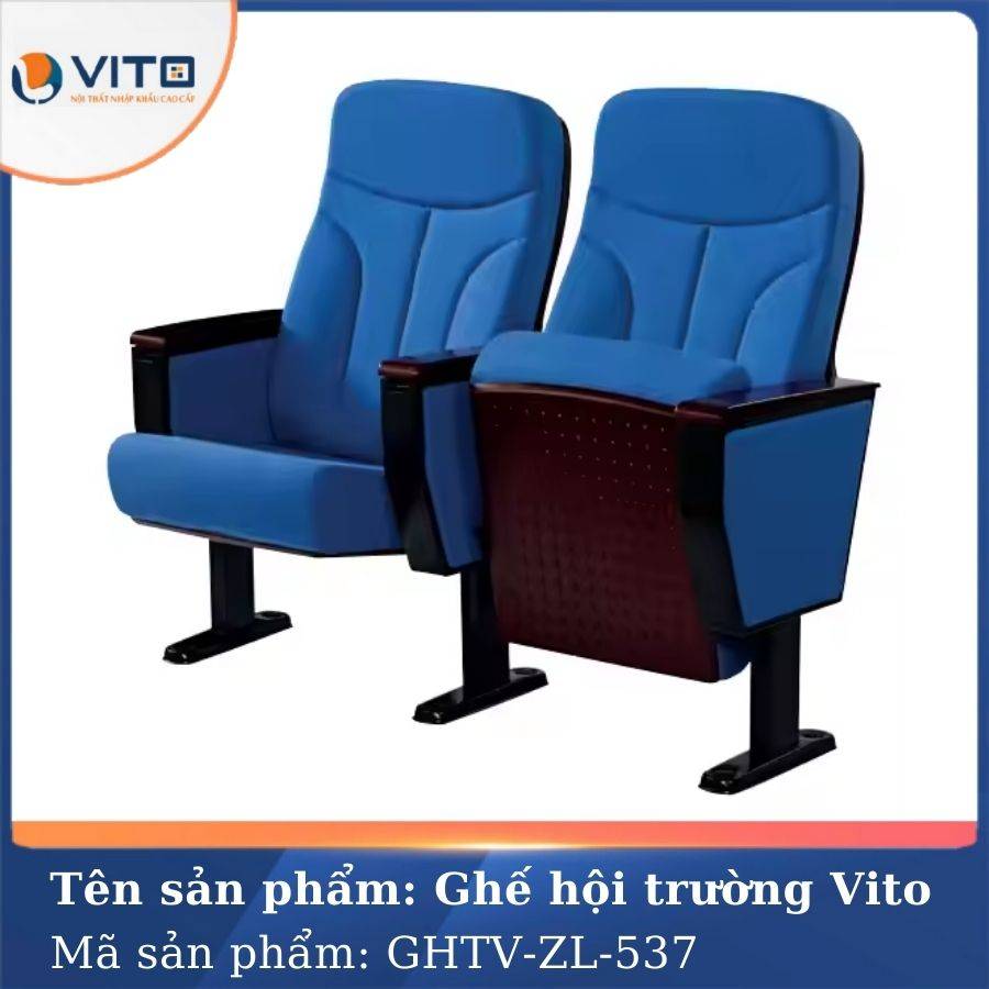 GHẾ HỘI TRƯỜNG VITO GHTV-ZL-537 2 Ghế hội trường Vito GHTV-ZL-537 - Ảnh 2