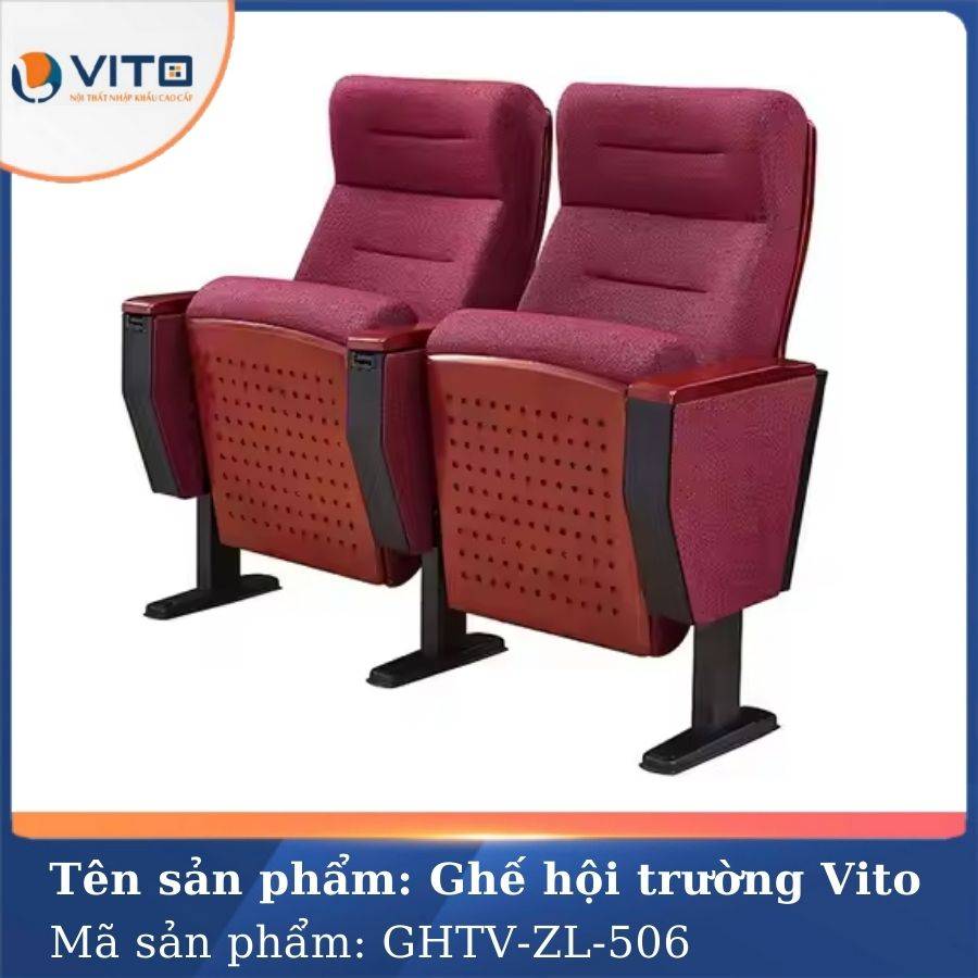 GHẾ HỘI TRƯỜNG VITO GHTV-ZL-506 2 Ghế hội trường Vito GHTV-ZL-506 - Ảnh 2