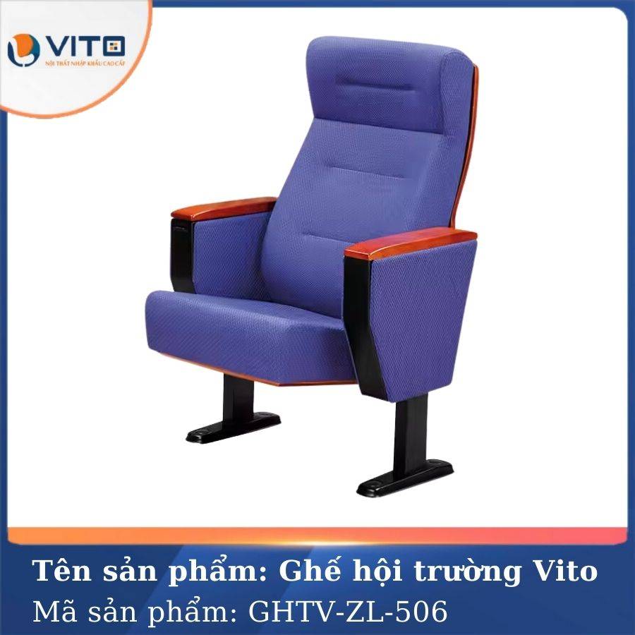 GHẾ HỘI TRƯỜNG VITO GHTV-ZL-506 5 Ghế hội trường Vito GHTV-ZL-506 - Ảnh 5