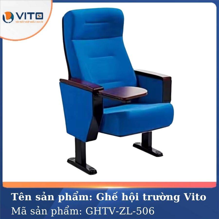 GHẾ HỘI TRƯỜNG VITO GHTV-ZL-506 7 Ghế hội trường Vito GHTV-ZL-506 - Ảnh 7