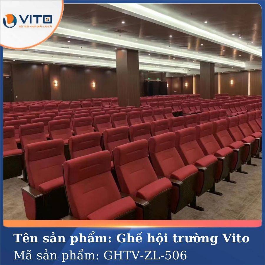 GHẾ HỘI TRƯỜNG VITO GHTV-ZL-506 9 Ghế hội trường Vito GHTV-ZL-506 - Ảnh 9