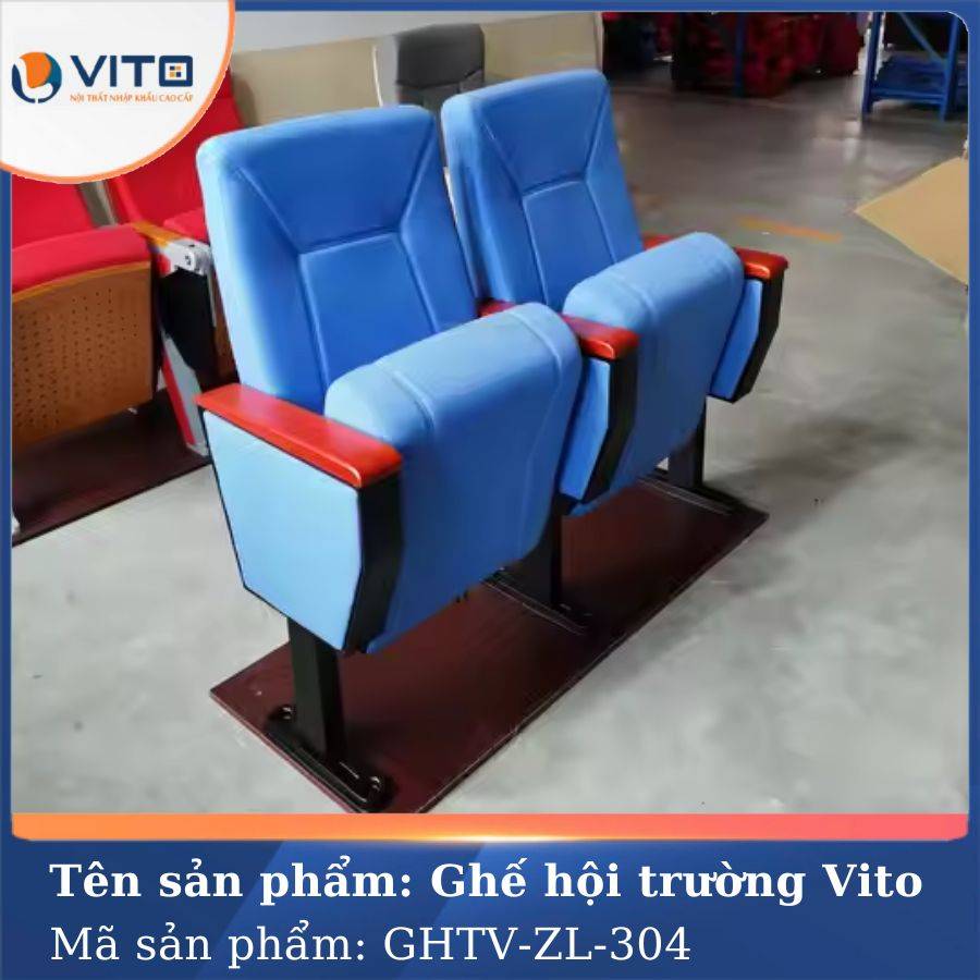 GHẾ HỘI TRƯỜNG VITO GHTV-ZL-304 5 Ghế hội trường Vito GHTV-ZL-304 - Ảnh 5