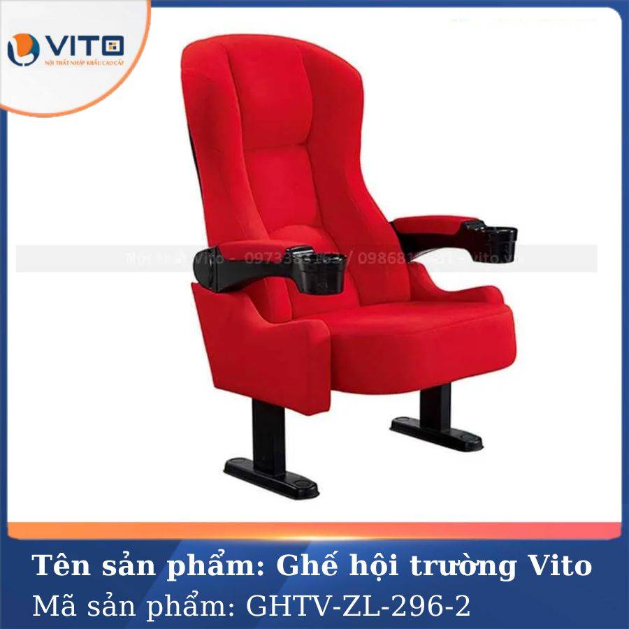 GHẾ HỘI TRƯỜNG VITO GHTV-ZL-296-2 2 Ghế hội trường Vito GHTV-ZL-296-2 - Ảnh 2