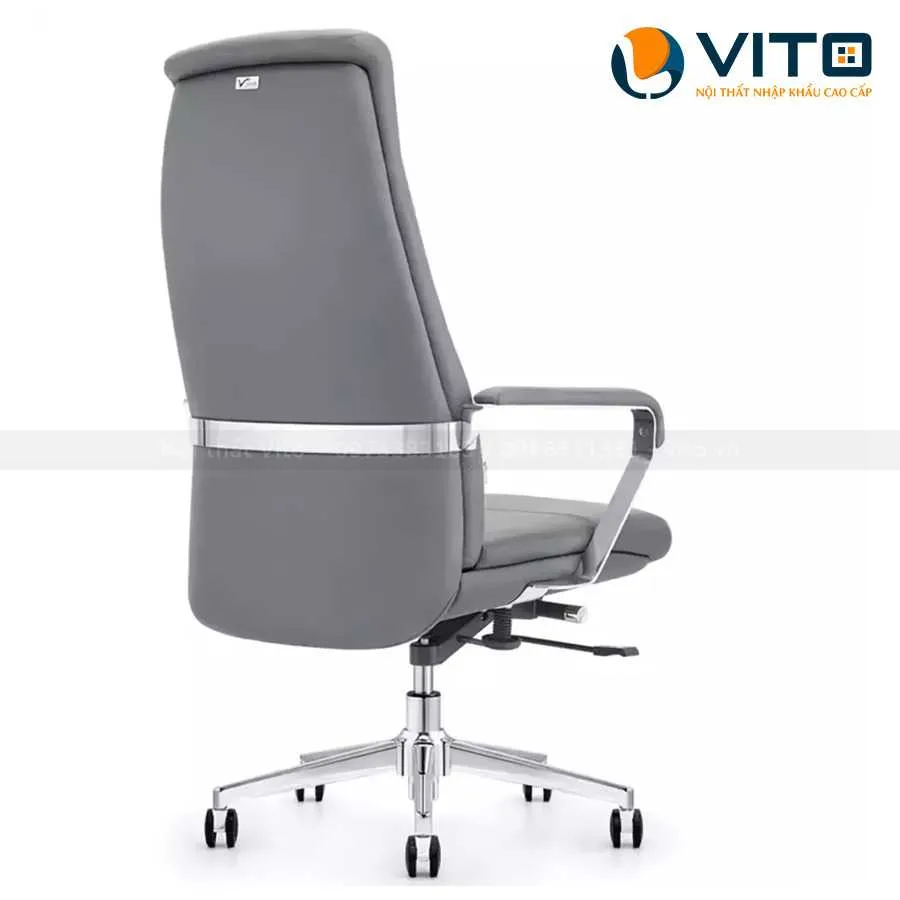 GHẾ LÃNH ĐẠO DA BÒ VITO GLDV-YS-1601A 4 Ghế lãnh đạo da bò Vito GLDV-YS-1601A - Ảnh 4