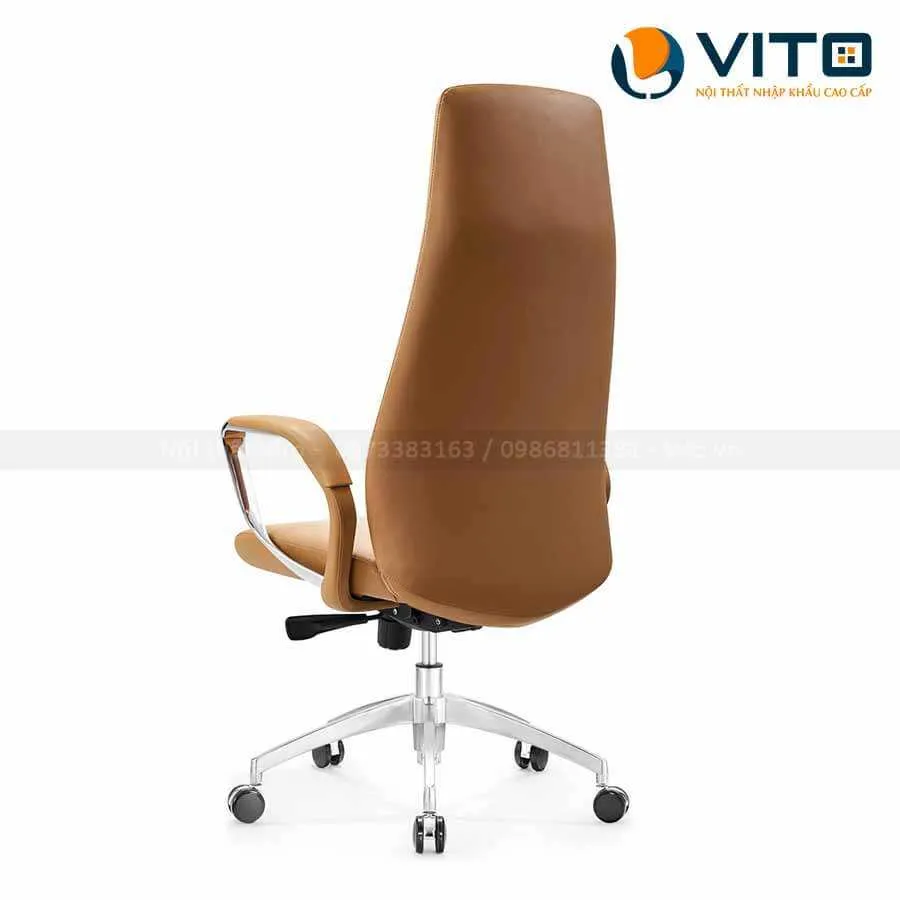 GHẾ LÃNH ĐẠO DA BÒ VITO GLDV-YS-2106A 3 Ghế lãnh đạo da bò Vito GLDV-YS-2106A - Ảnh 3
