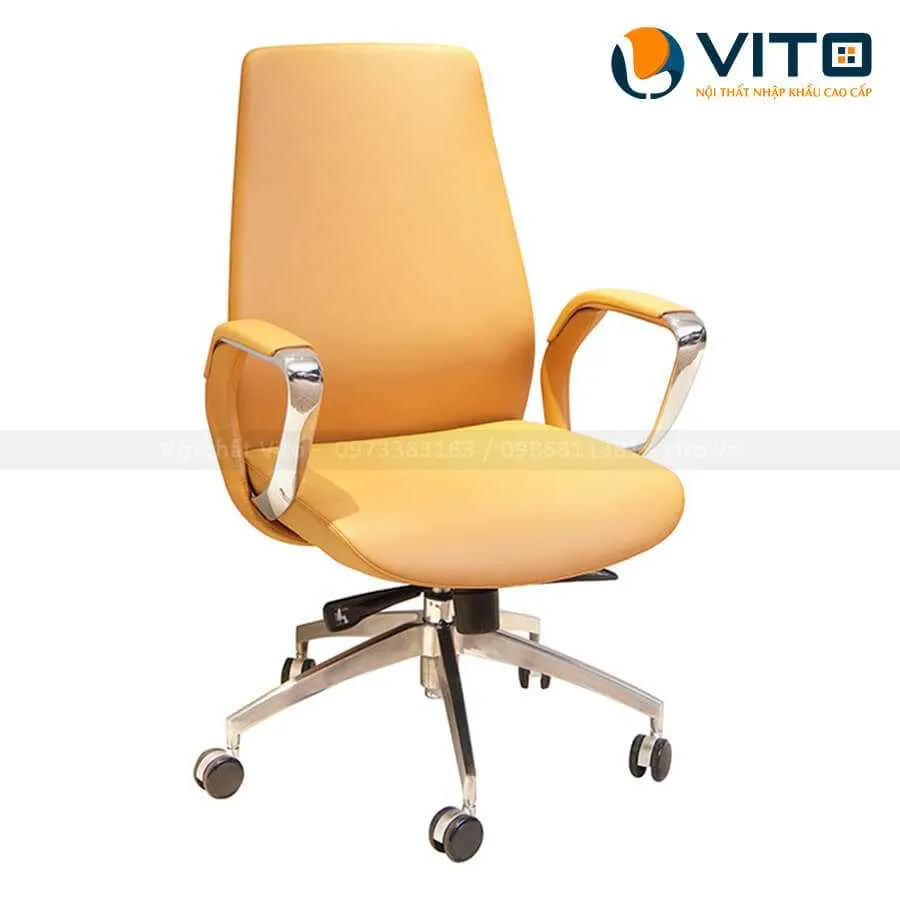 Ghế lãnh đạo da bò Vito GLDV-YS-2106B