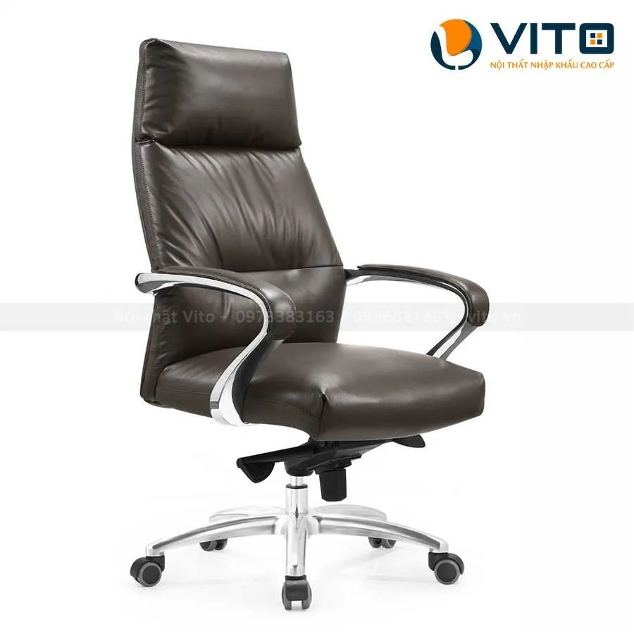 Ghế lãnh đạo da bò Vito GLDV-YS-2110A