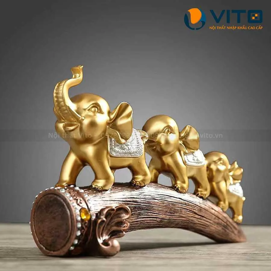 Tượng bộ ba chú voi