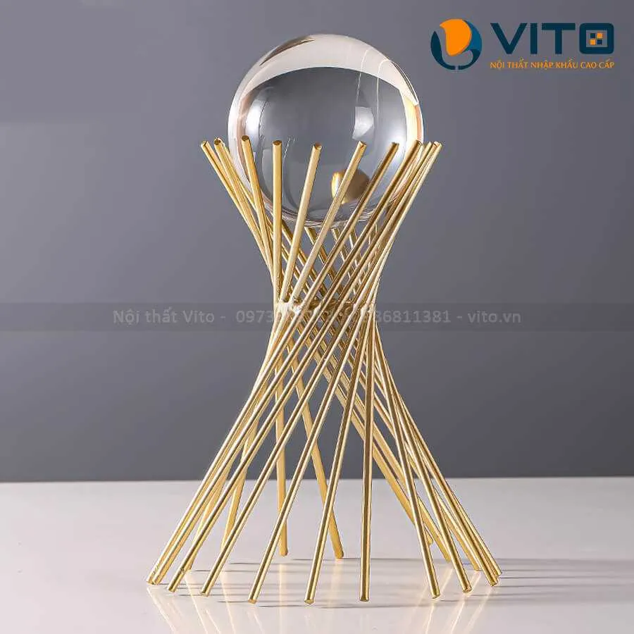Tượng quả cầu pha lê