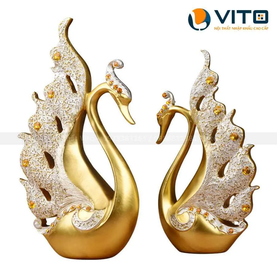 Tượng cặp thiên nga