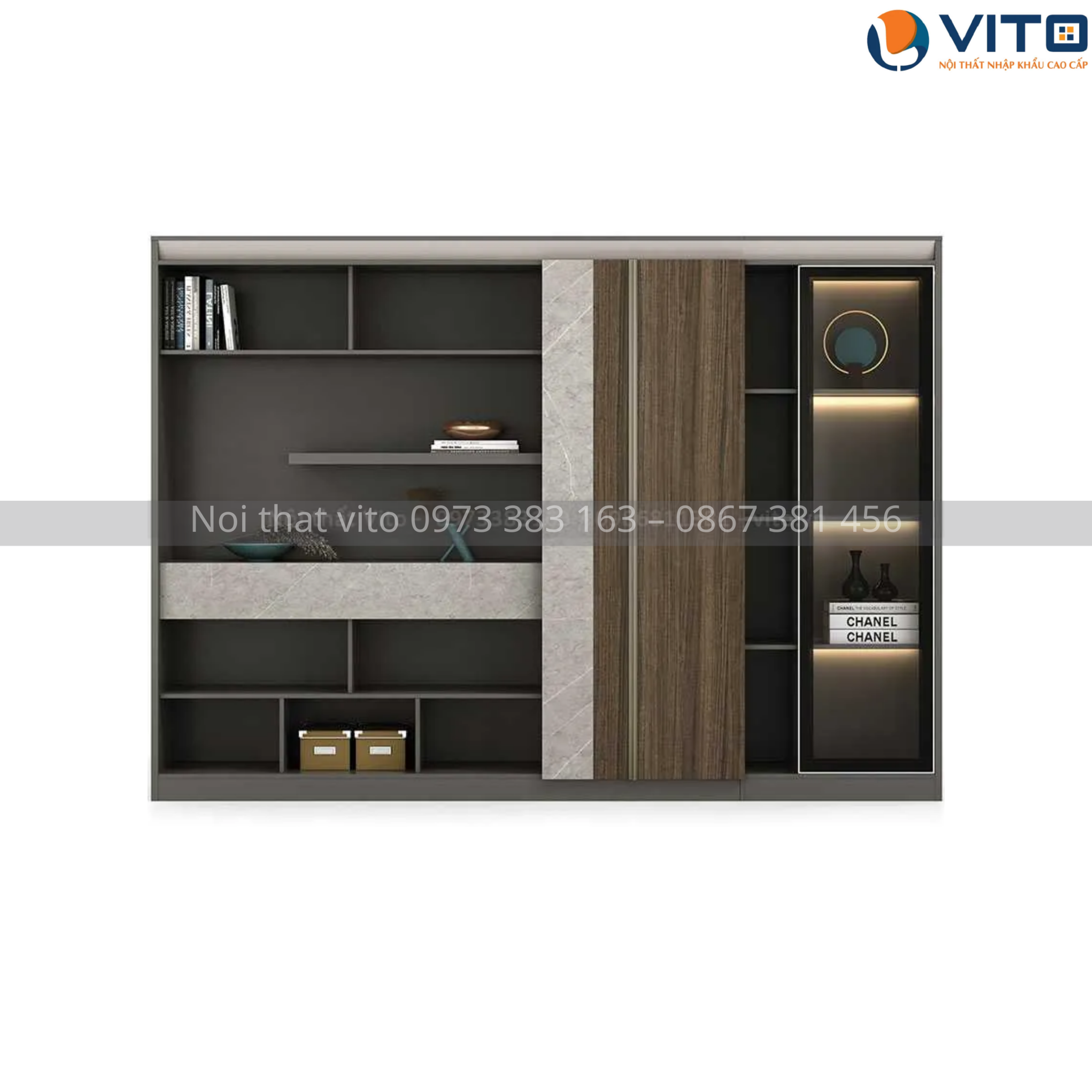 Tủ tài liệu giám đốc Vito TTLV-S920