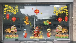 trang tri van phong tet 2023 1