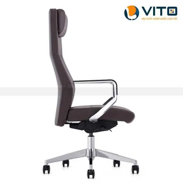 GHẾ LÃNH ĐẠO DA BÒ VITO GLDV-A2218 3 Ghế lãnh đạo da bò Ingale A2218