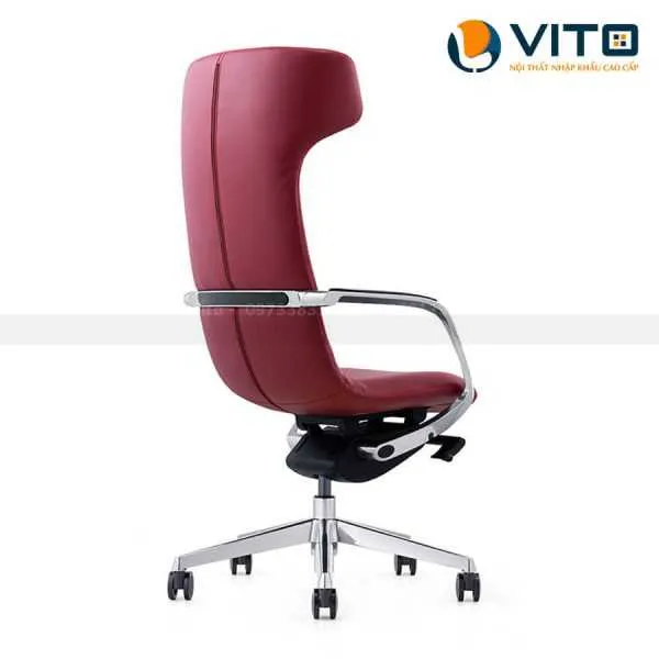 GHẾ LÃNH ĐẠO DA BÒ VITO GLDV-FK-003A 4 Ghế lãnh đạo da bò Swahen FK-003A