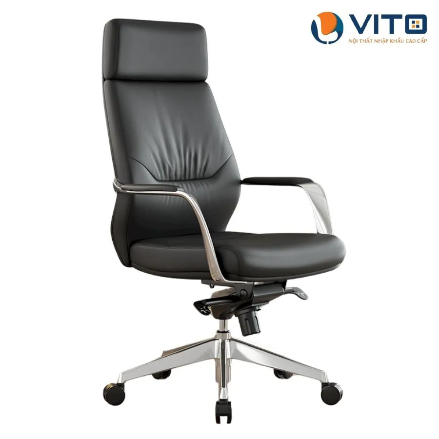 Ghế lãnh đạo da bò Vito GLDV-1813A