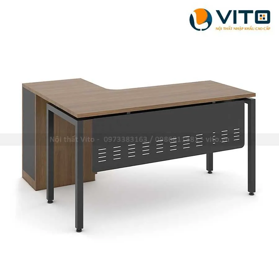 BÀN LÀM VIỆC VITO BLVV-BLV14D 3 Bàn làm việc Vito BLVV-BLV14D - Ảnh 3