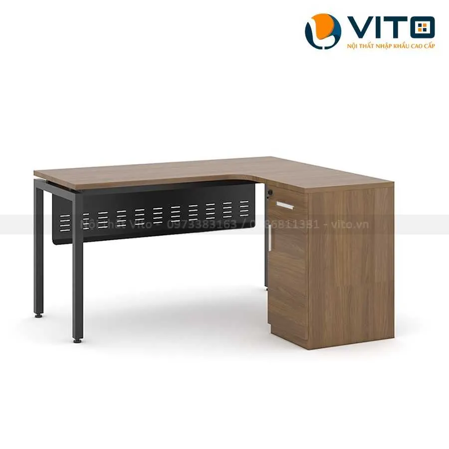 BÀN LÀM VIỆC VITO BLVV-BLV14D 4 Bàn làm việc Vito BLVV-BLV14D - Ảnh 4