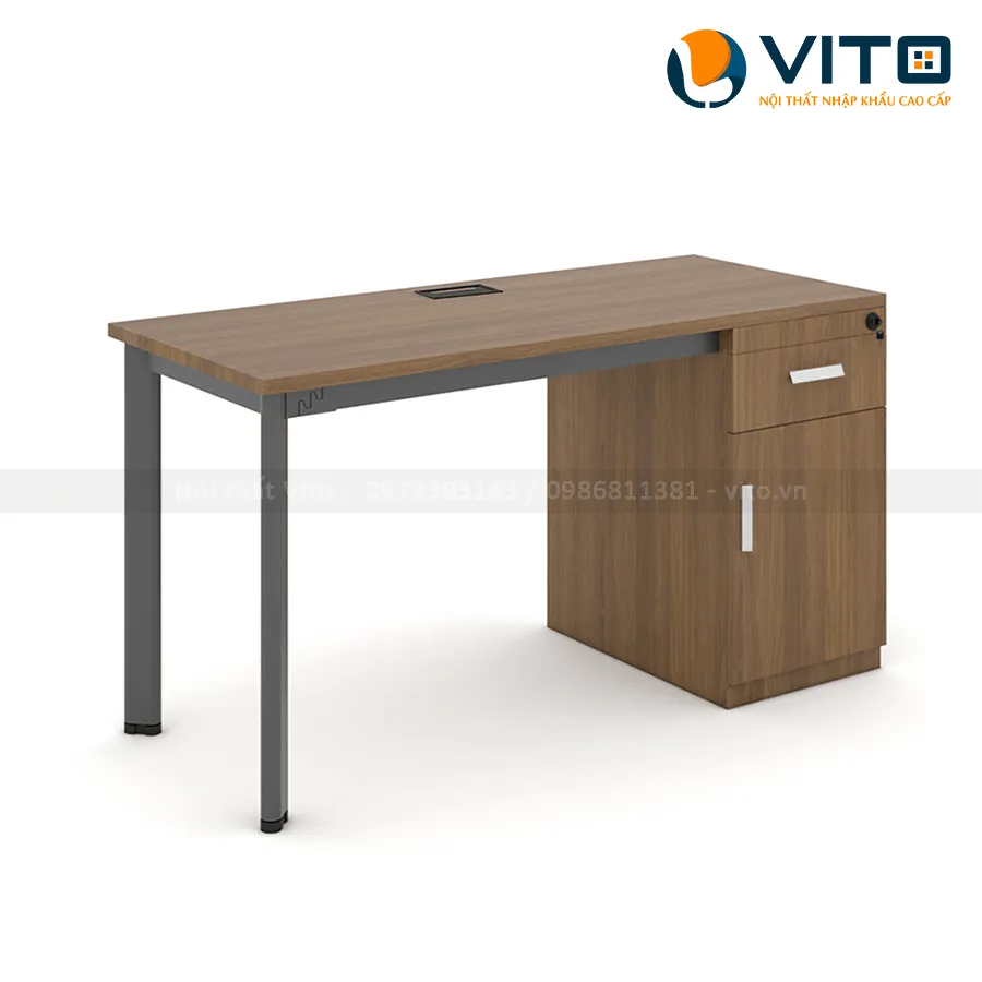 BÀN LÀM VIỆC VITO BERYL BLVV-17D 3 Bàn làm việc Vito Beryl BLVV-17D - Ảnh 3
