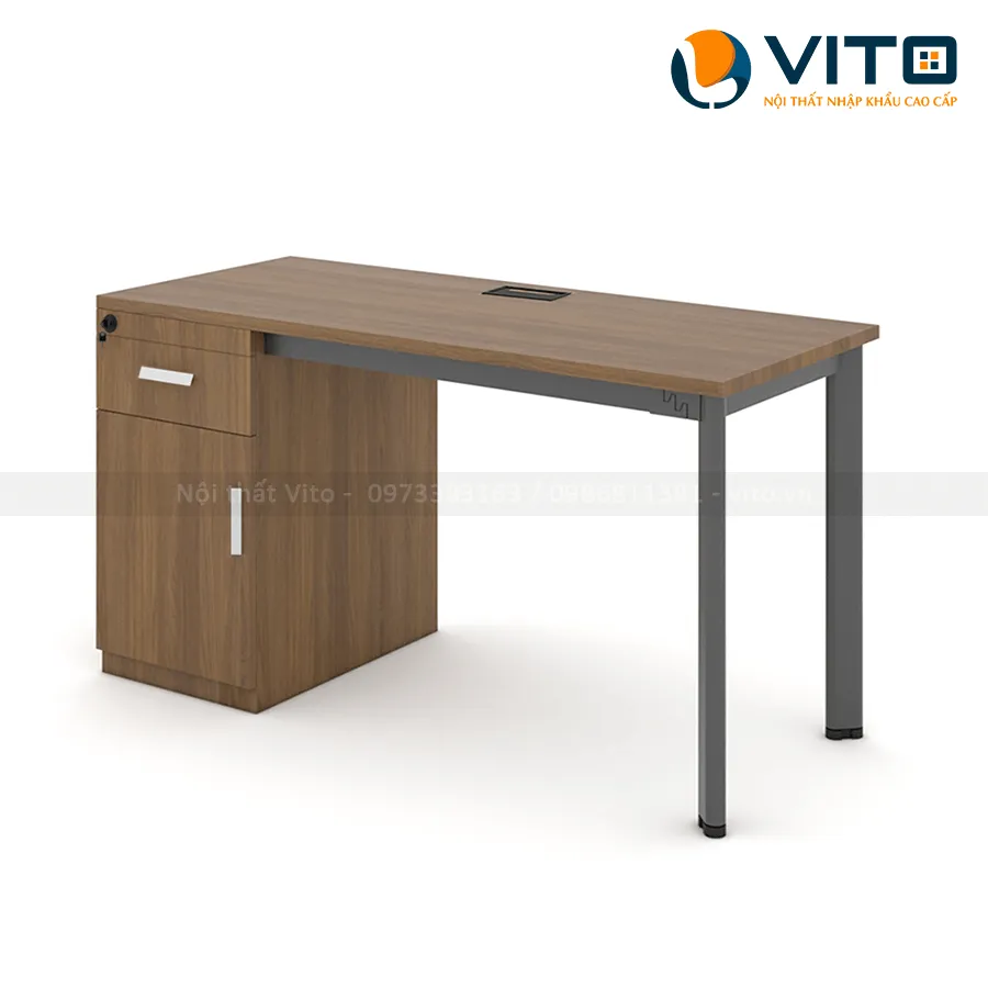 BÀN LÀM VIỆC VITO BERYL BLVV-17D 4 Bàn làm việc Vito Beryl BLVV-17D - Ảnh 4