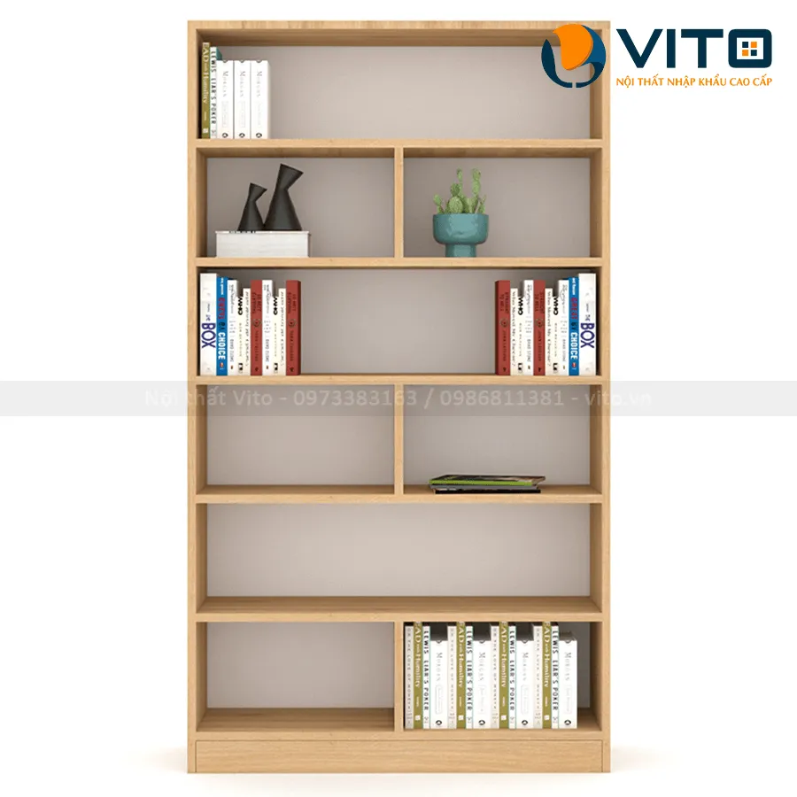 KỆ SÁCH VITO KSV-180-07 24 CL180 07 4