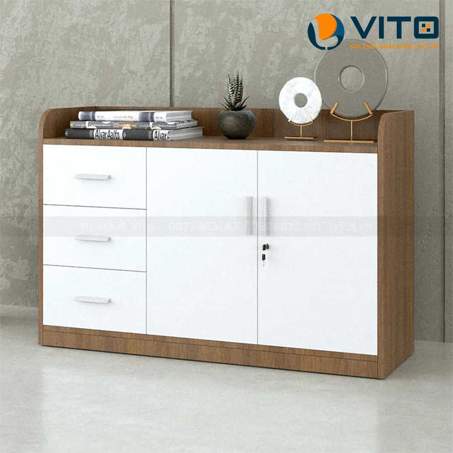 TỦ TÀI LIỆU THẤP VITO TTLV-80-05 8 Tủ tài liệu thấp Vito CL80-05