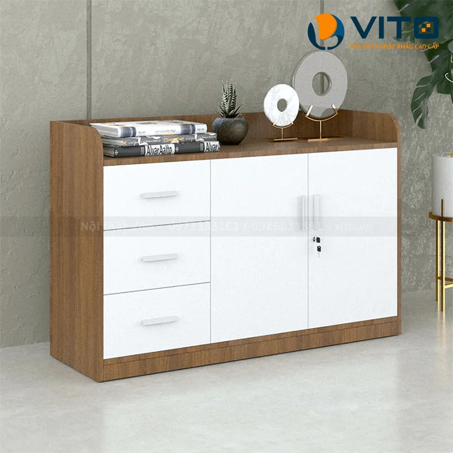 TỦ TÀI LIỆU THẤP VITO TTLV-80-05 6 Tủ tài liệu thấp Vito CL80-05