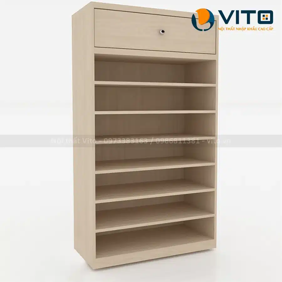 TỦ ĐỂ GIÀY VITO TDGV-02 15 Tủ để giày Vito TDGV02
