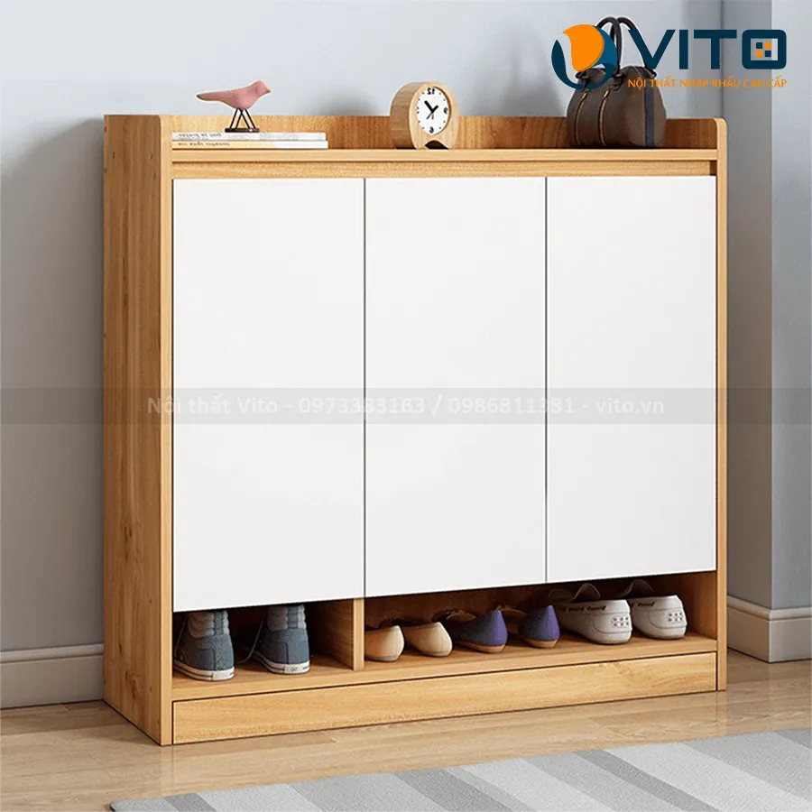 TỦ ĐỂ GIÀY VITO TDGV-07-100 15 Tủ để giày Vito TDGV07-100