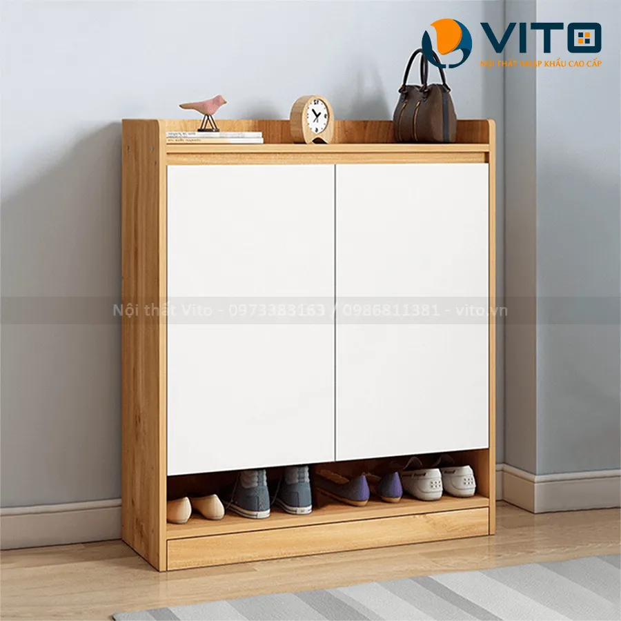TỦ ĐỂ GIÀY VITO TDGV-07-80 24 Tủ để giày Vito TDGV07-80