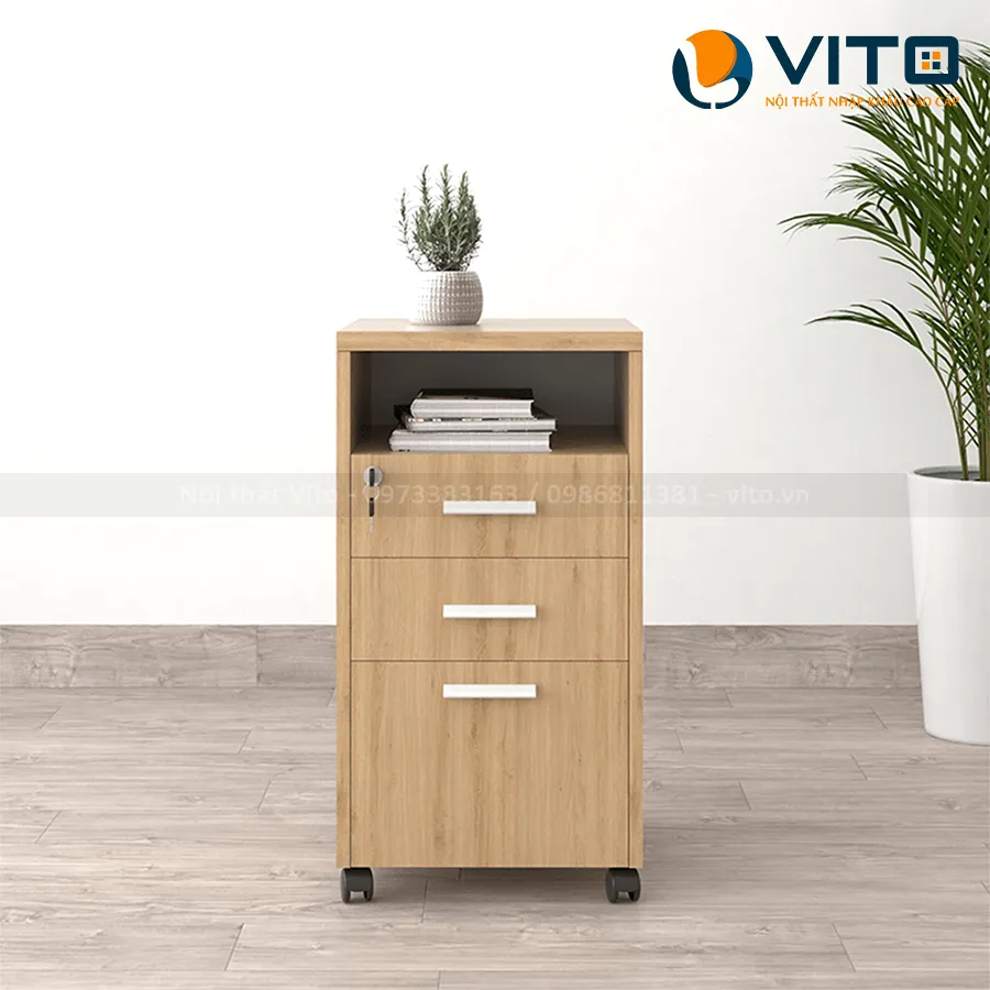 Tủ phụ di động Vito TPDDV-12-N