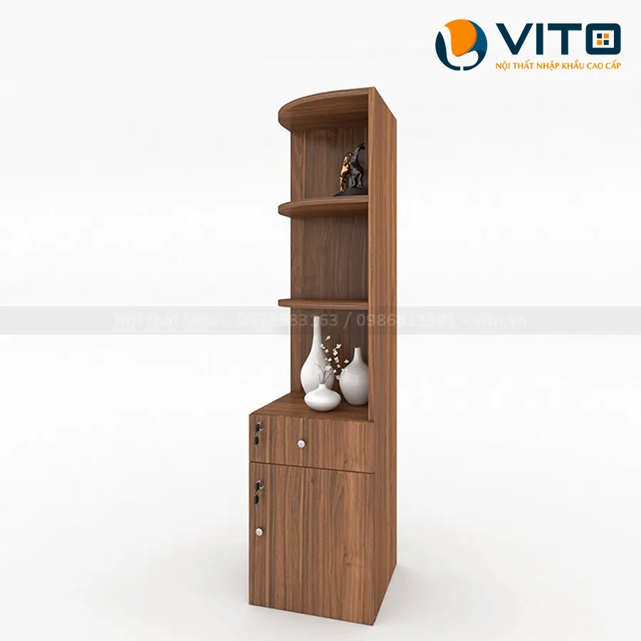 TỦ TÀI LIỆU GÓC VITO TTLGV-160-02 6 Tủ tài liệu góc Vito TTLGV160-02