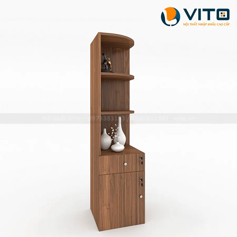 TỦ TÀI LIỆU GÓC VITO TTLGV-160-02 7 Tủ tài liệu góc Vito TTLGV160-02