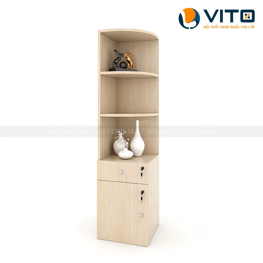 Tủ tài liệu góc Vito TTLGV160-02