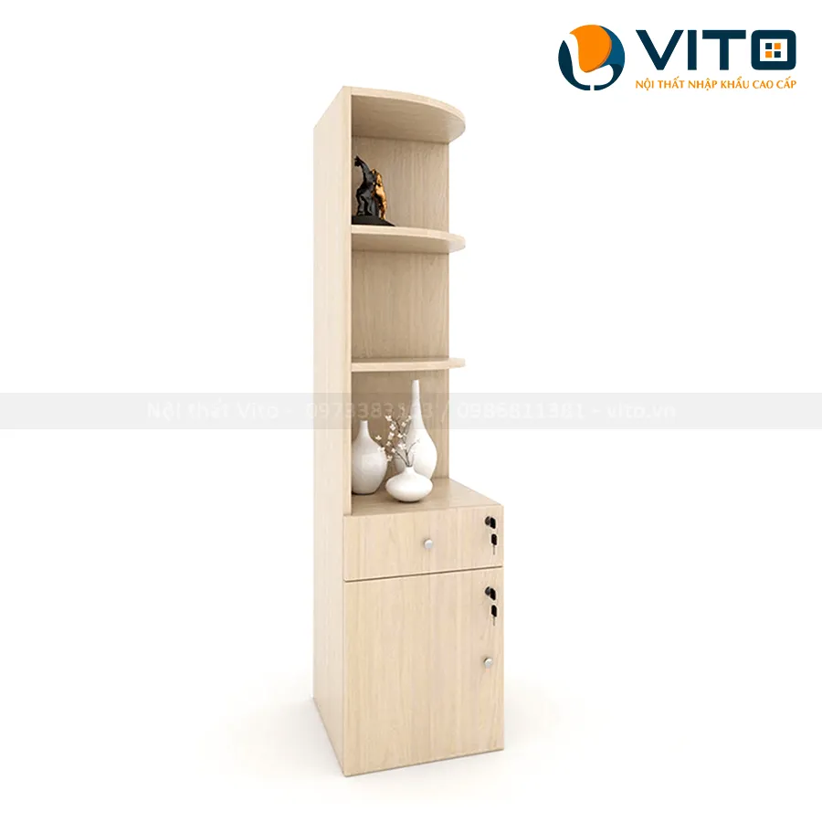 TỦ TÀI LIỆU GÓC VITO TTLGV-160-02 3 Tủ tài liệu góc Vito TTLGV160-02