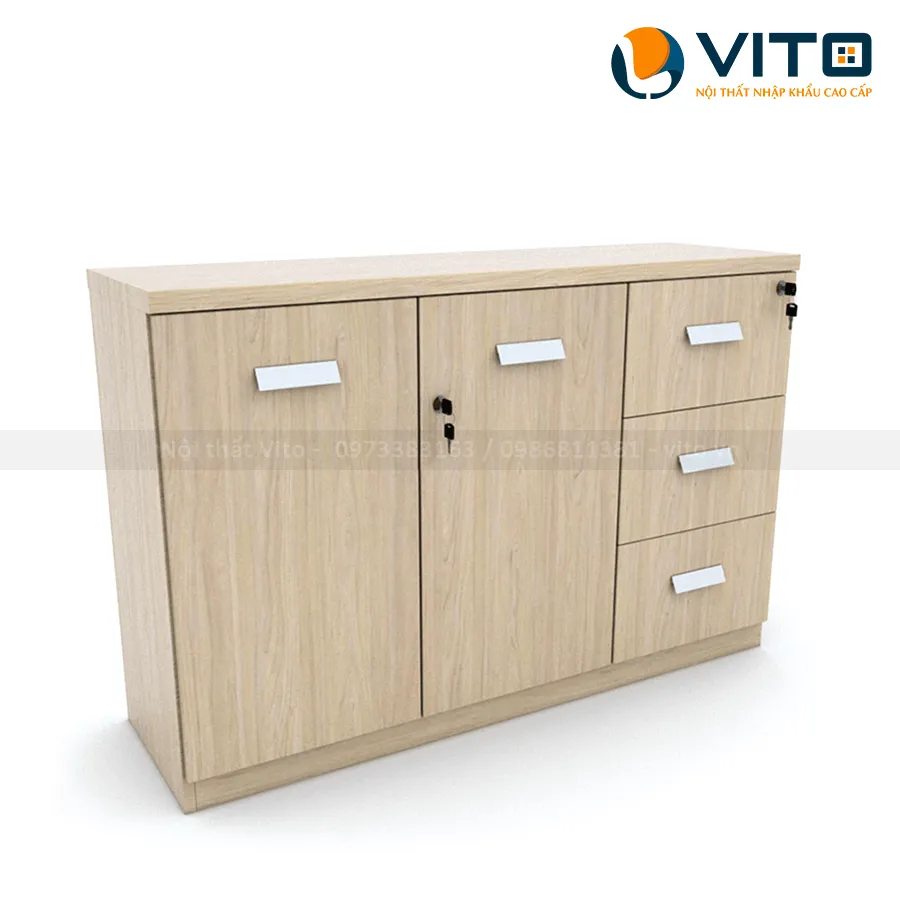 TỦ TÀI LIỆU VITO TTLV-80-03 3 Tủ tài liệu Vito TTLV80-03
