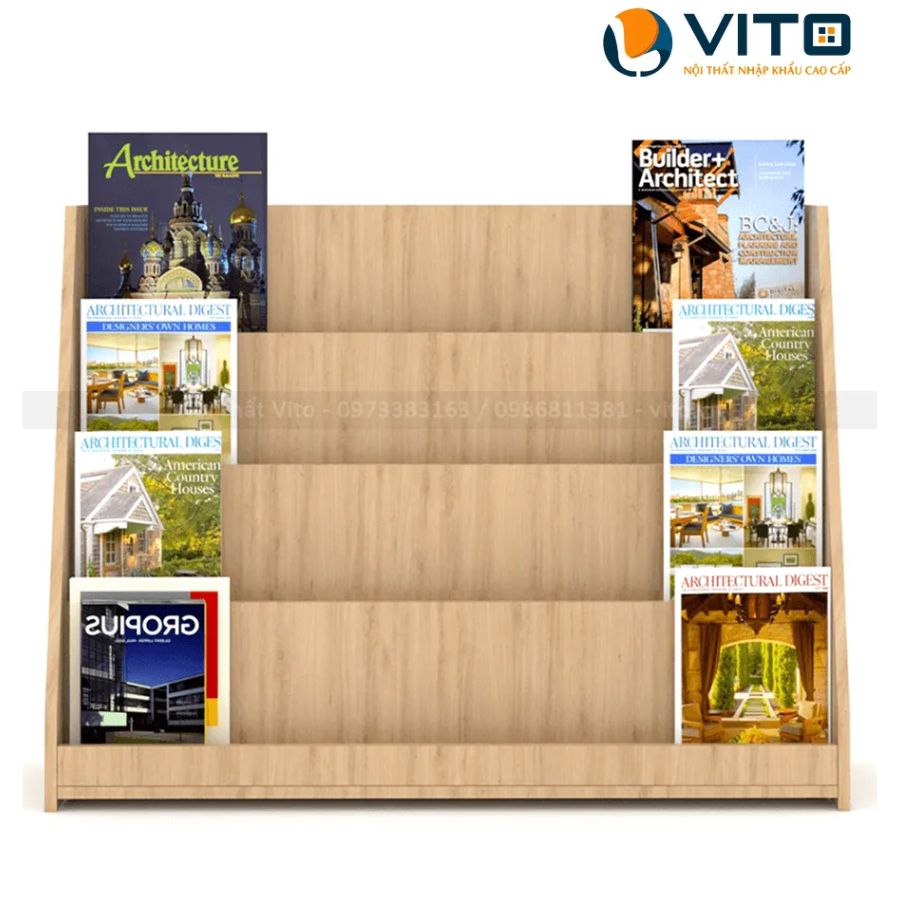 Kệ sách Vito KSV-90-06