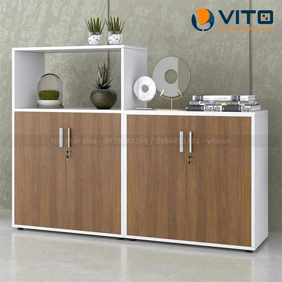 TỦ TÀI LIỆU LỬNG VITO TTLV-120-160 8 Tủ tài liệu lửng Vito TTLV120-160