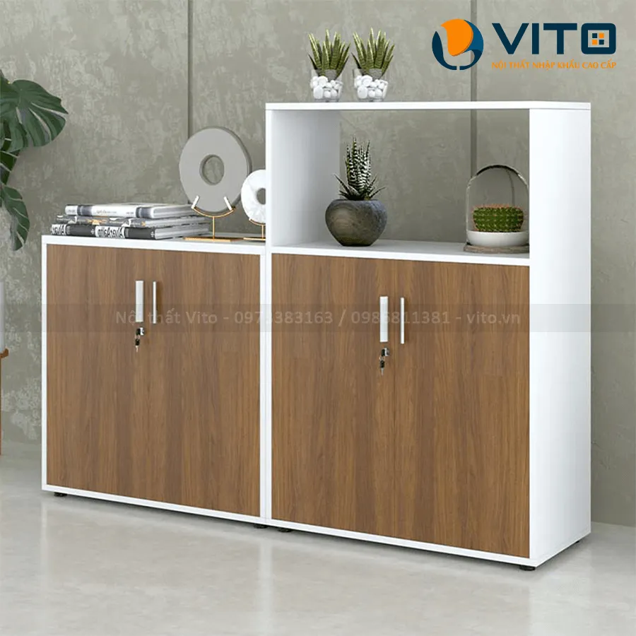 TỦ TÀI LIỆU LỬNG VITO TTLV-120-160 7 Tủ tài liệu lửng Vito TTLV120-160
